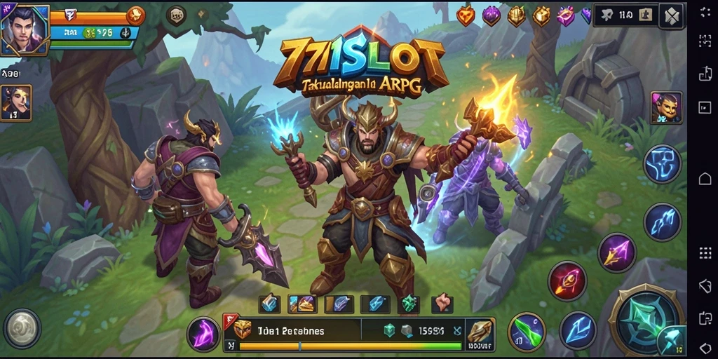 Tampilan menakjubkan dari gameplay ARPG di 171SLOT.