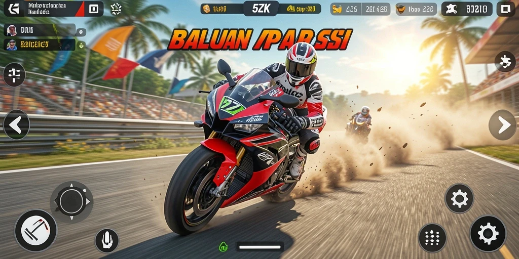 Tangkap momen seru saat balapan motor di 5ZK.