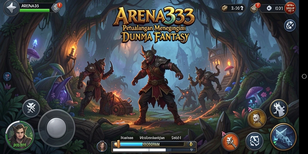 Gameplay seru di dunia petualangan ARENA333 yang menegangkan.