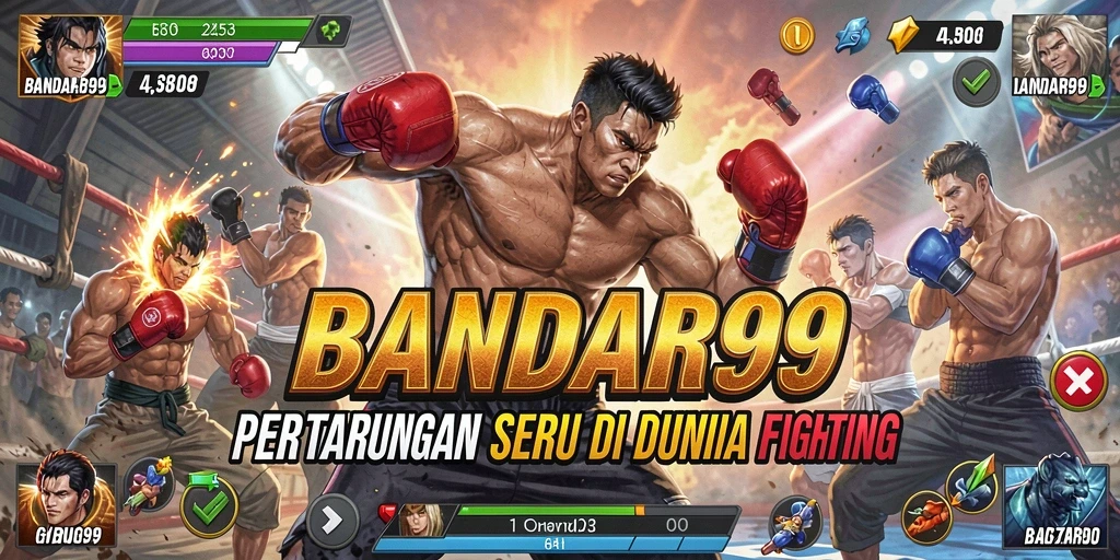 Tampilan gameplay BANDAR99 yang menegangkan dan penuh aksi.