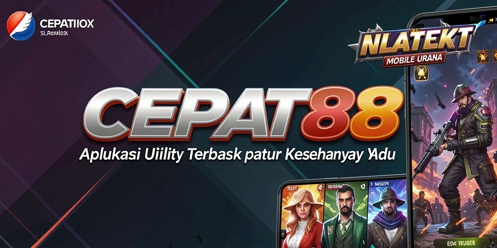 Tampilan antarmuka CEPAT88 yang bersih dan informatif.