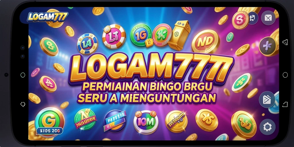 Tampilan gameplay LOGAM777 dengan berbagai jenis Bingo yang seru.