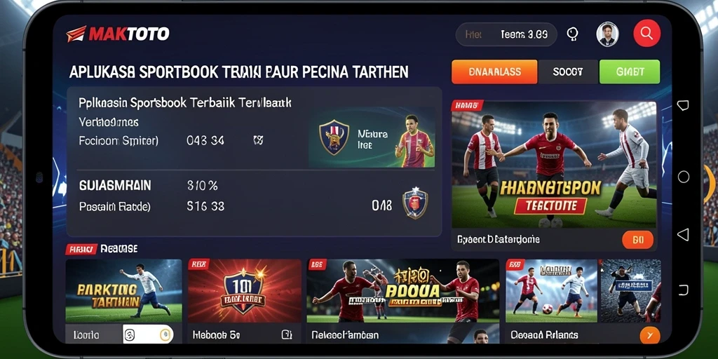 Tampilan gameplay MAKTOTO yang memikat dalam taruhan olahraga.