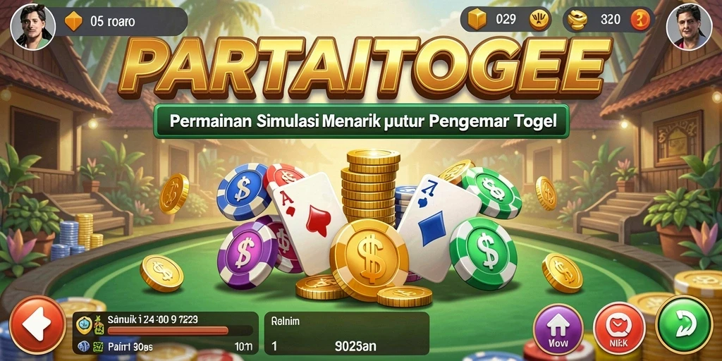 Tampilan gameplay PARTAITOGEL yang seru dan interaktif.