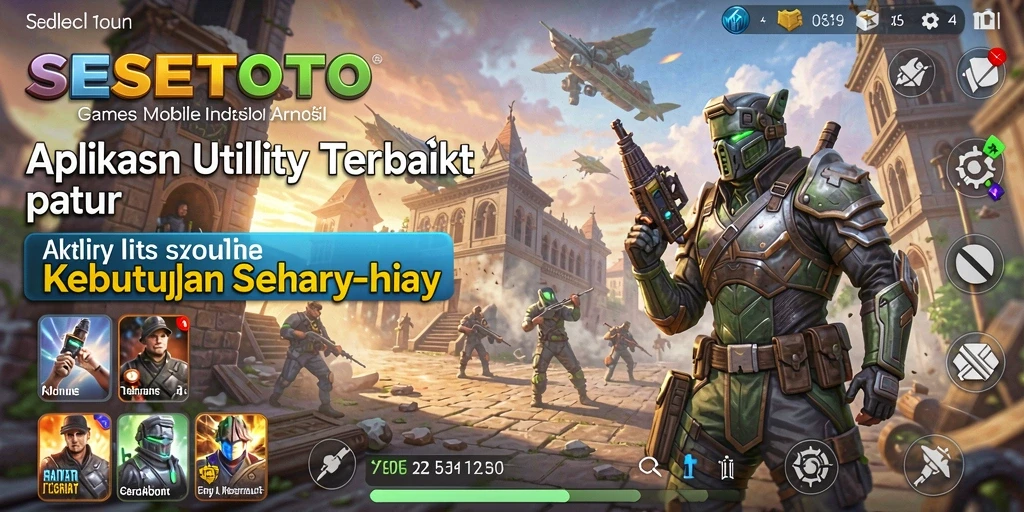 Tampilan antarmuka SESETOTO yang intuitif dan ramah pengguna.