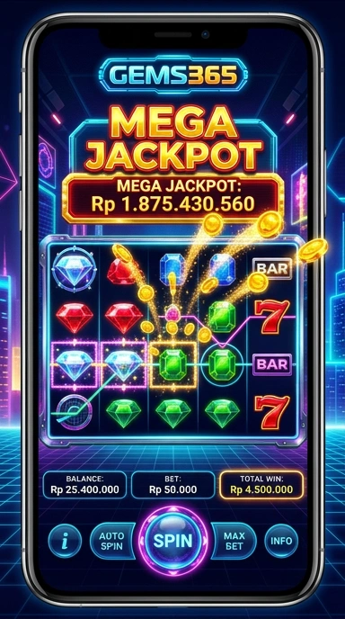 Berbagai kategori aplikasi di gems365 yang mudah diakses.